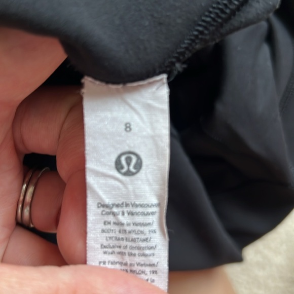 Lululemon Align High-rise mini-flare pant in size 8 Black - Picture 4 of 5